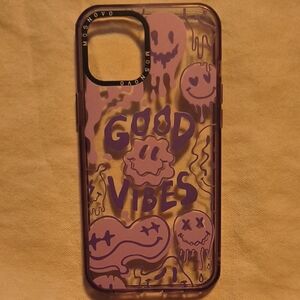 Purple Good Vibes Phone Case